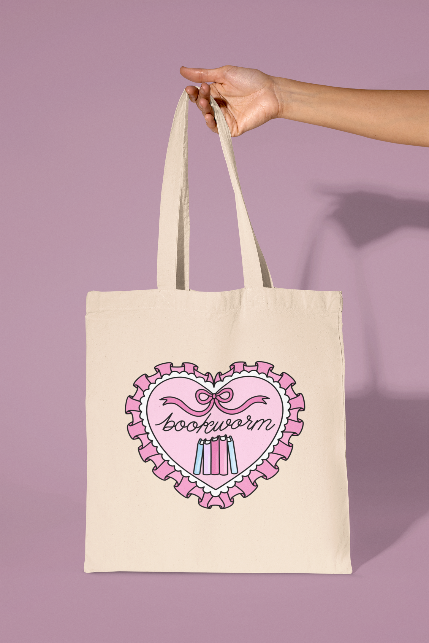 Bookworm Tote Bag