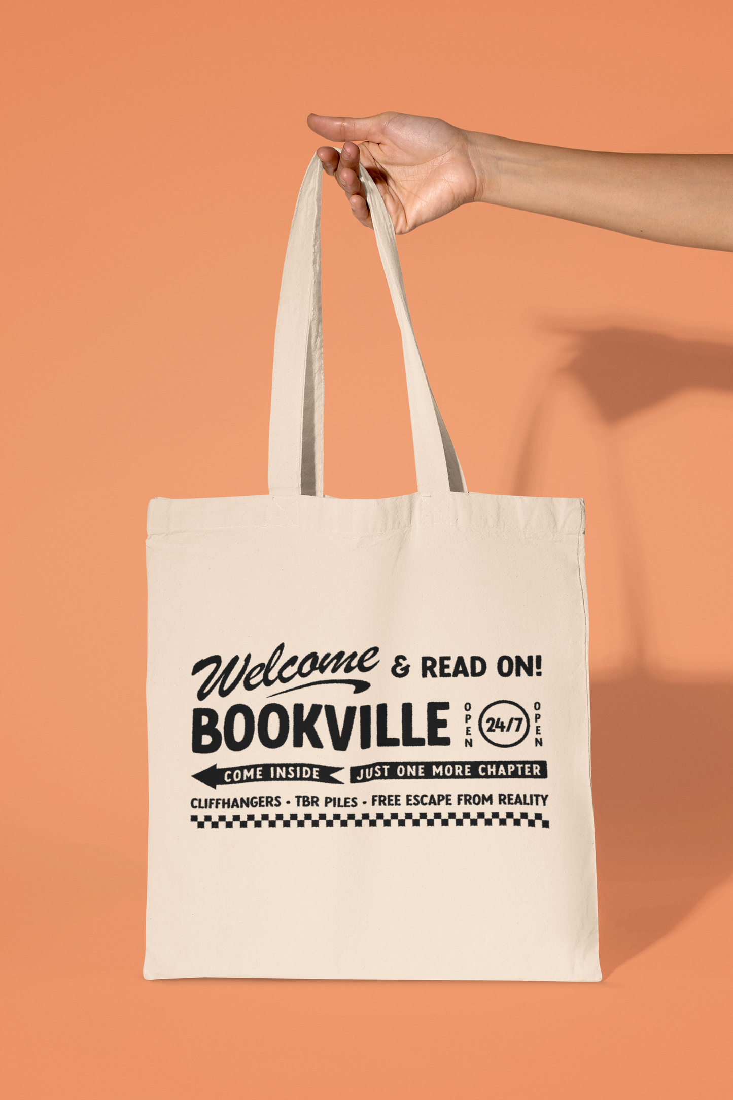 Welcome to Bookville Tote Bag