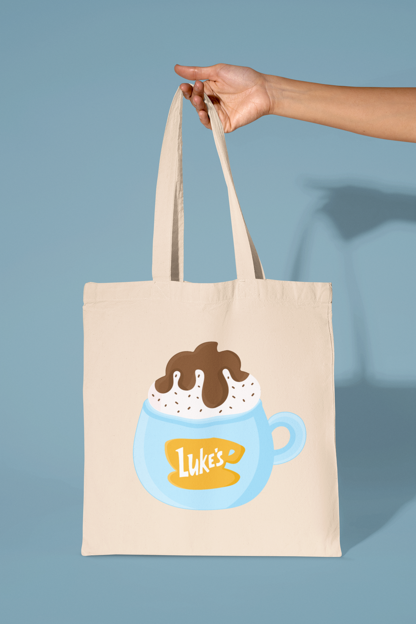 Lukes Hot Cocoa Tote Bag