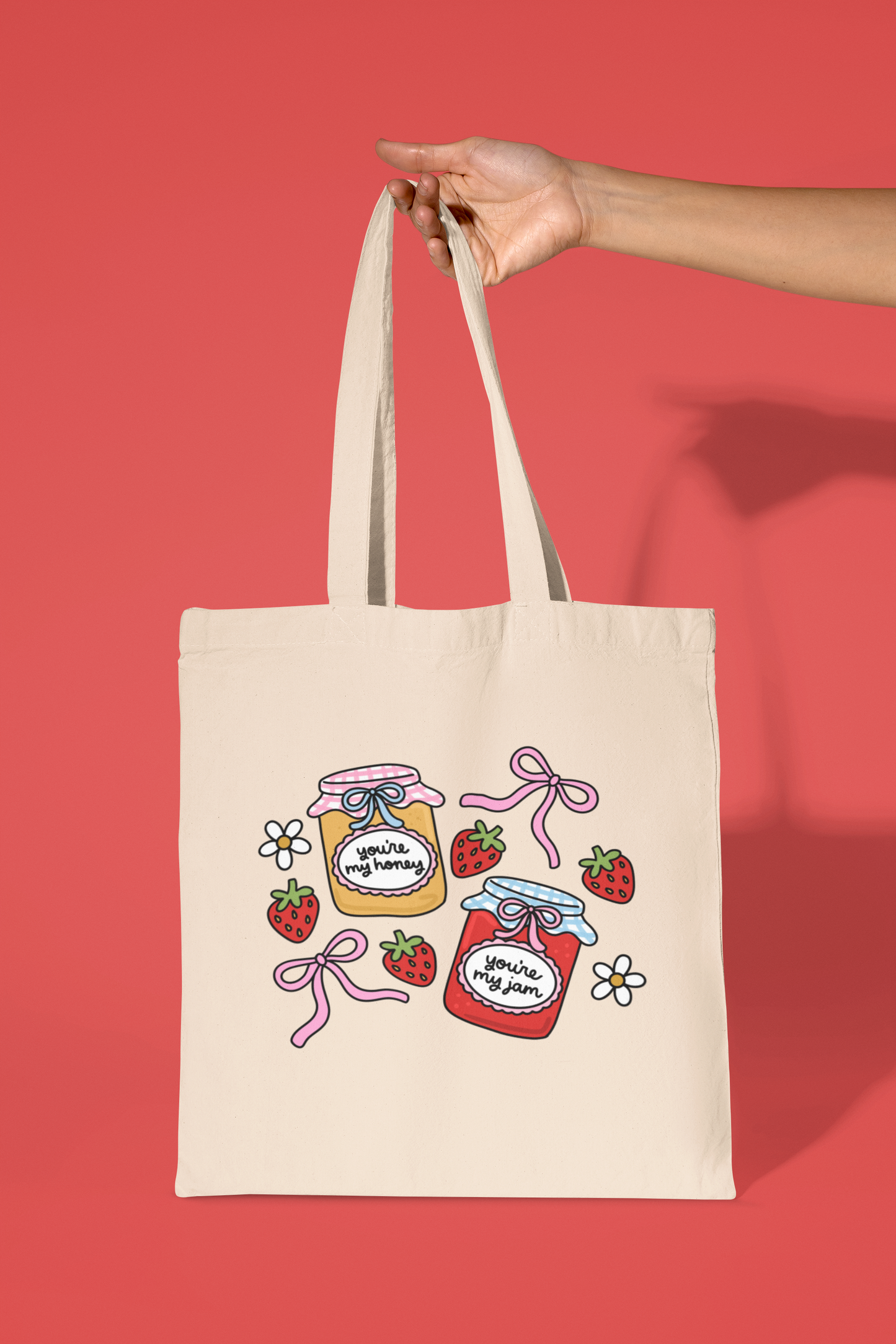 Honey To My Jam Tote Bag