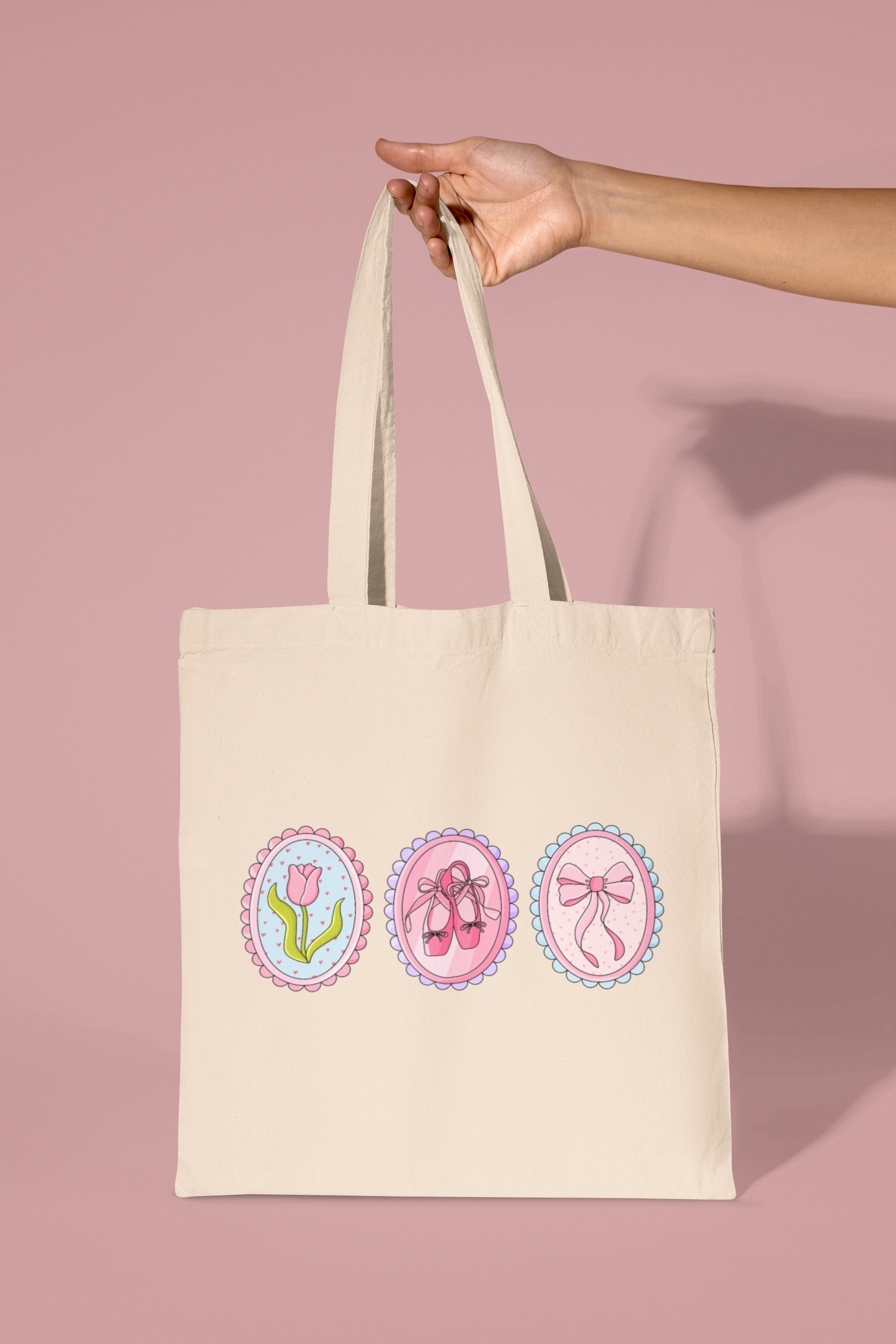 Soft Girl Frames Tote Bag