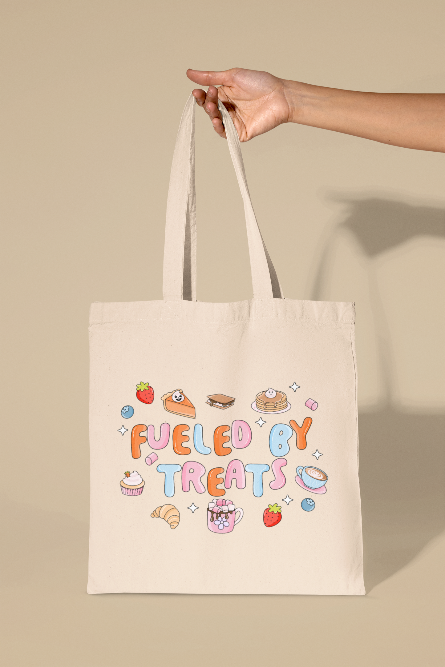 Fueled By Treats | Comfort Food Tote Bag
