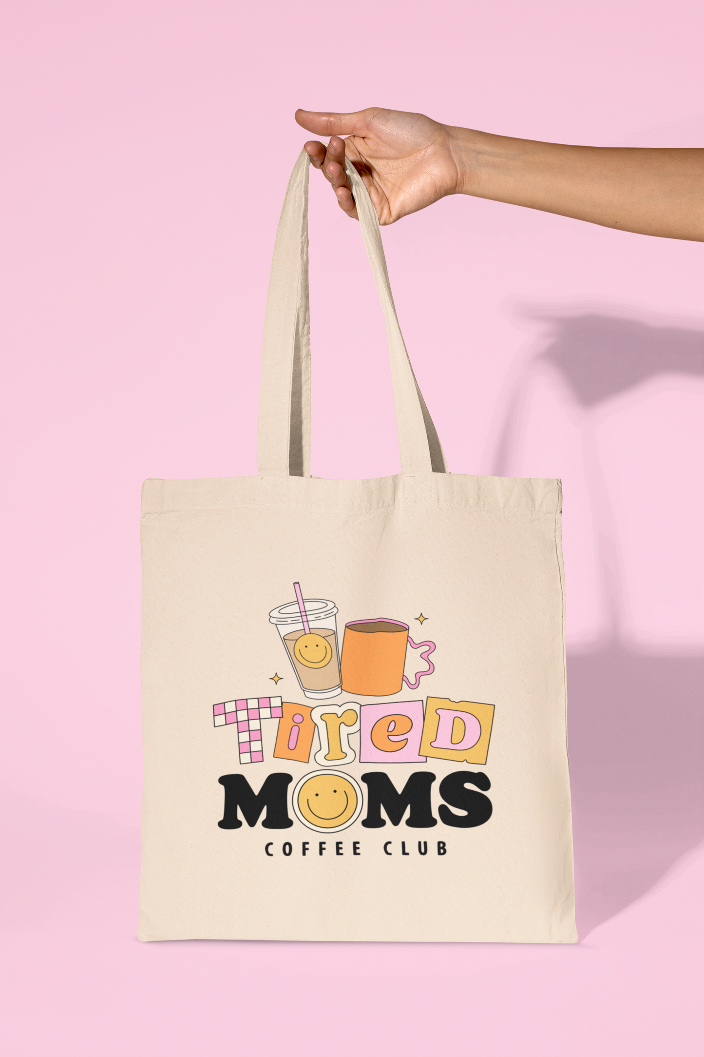Tired Moms Coffee Club Tote Bag