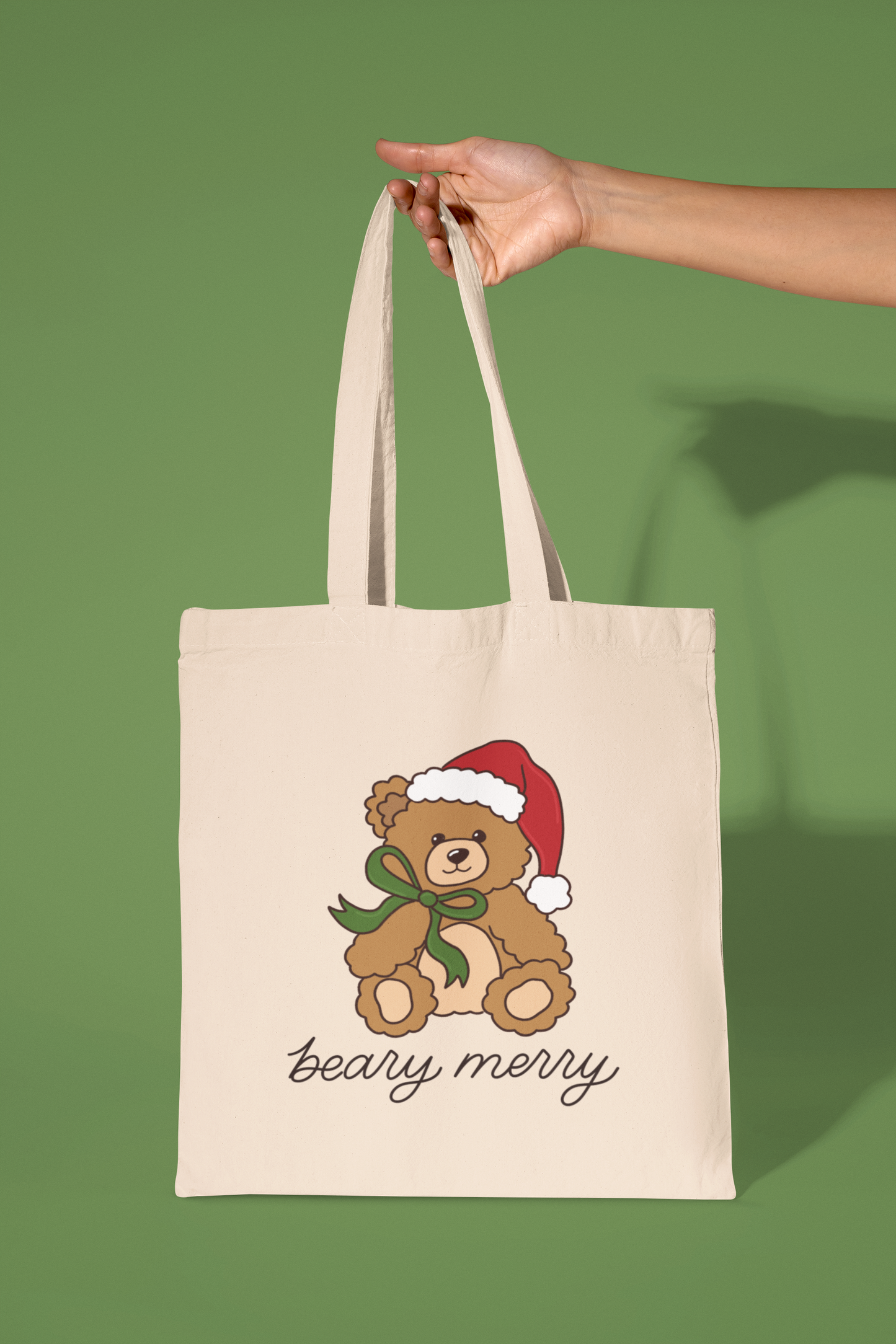 Beary Merry Tote Bag
