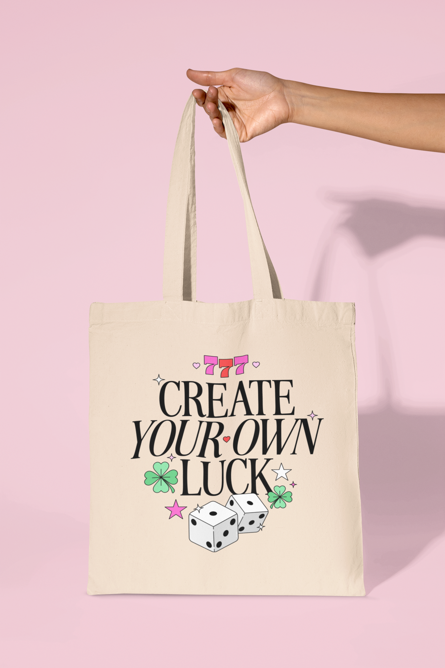 Create Your Own Luck Tote Bag