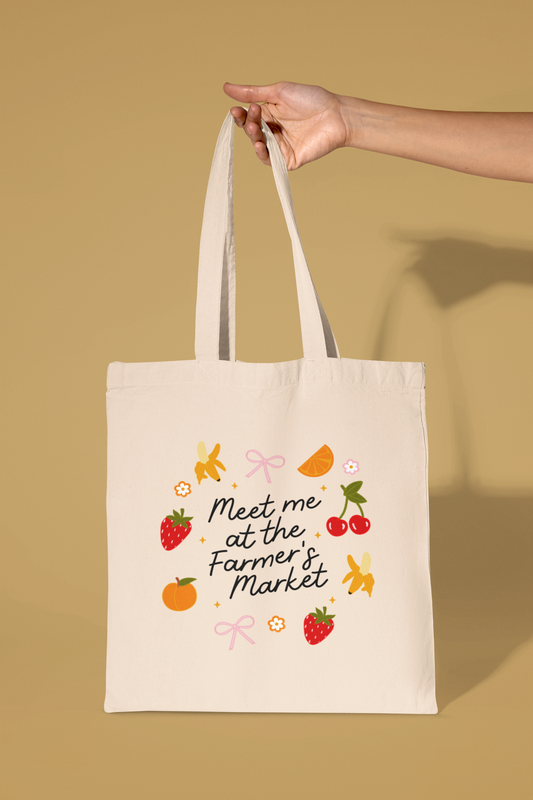 Meet Me At The Farmers Market Tote Bag