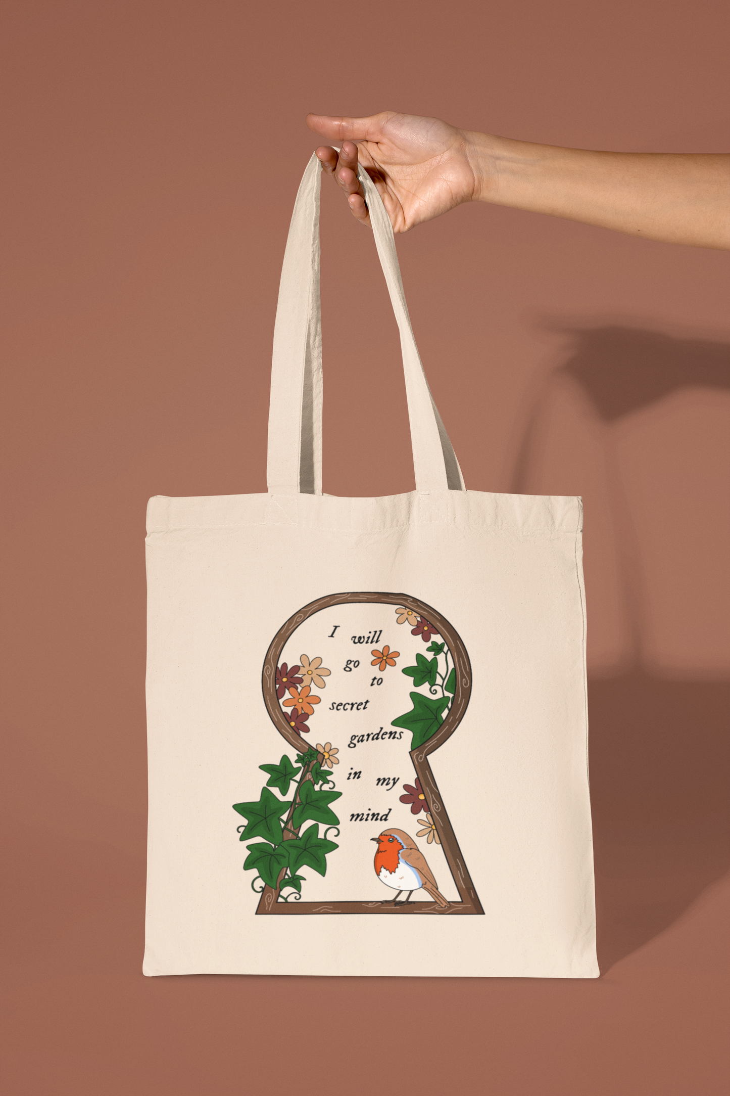 I Will Go To The Secret Garden In My Mind Tote Bag
