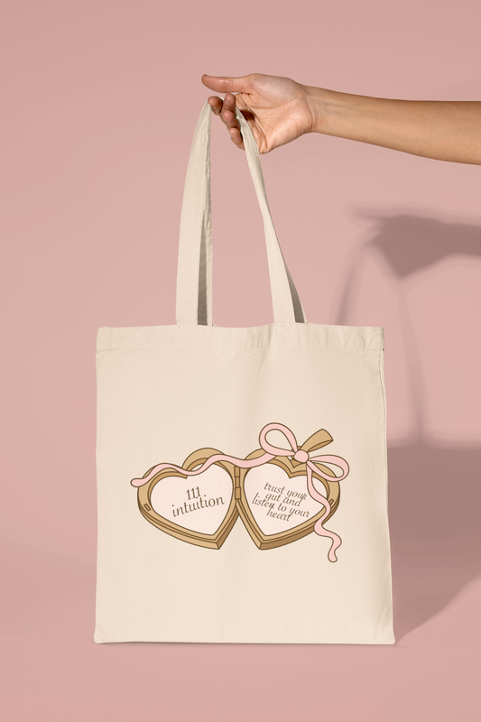 Angel Number Locket Tote Bag