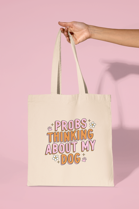 Probs Talking To My Cat/Dog Tote Bag
