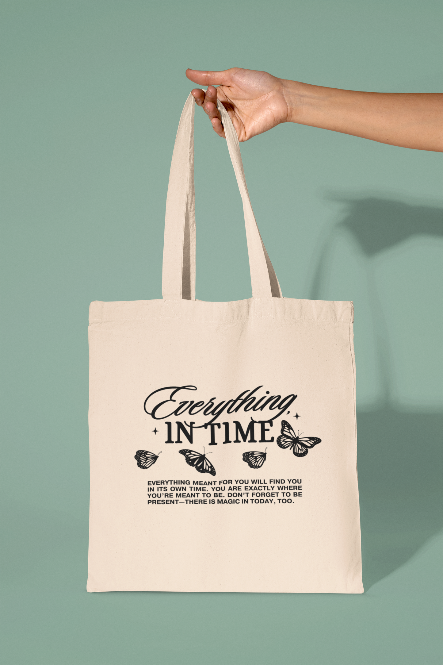 Everything In Time Tote Bag