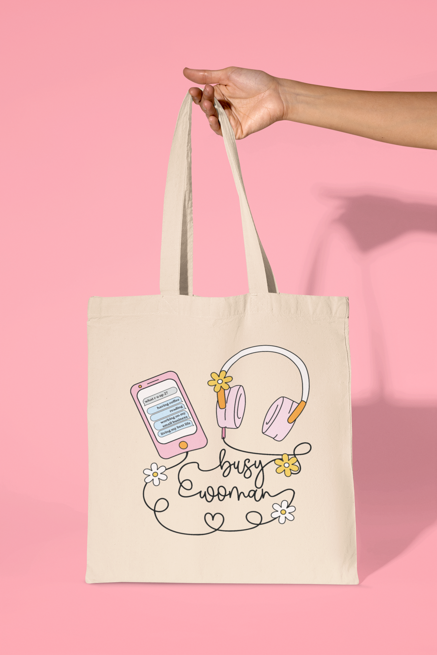 Busy Woman Tote Bag