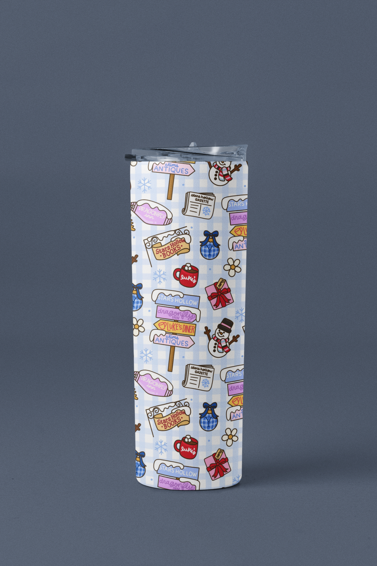 Stars Hollow Winter Tumbler