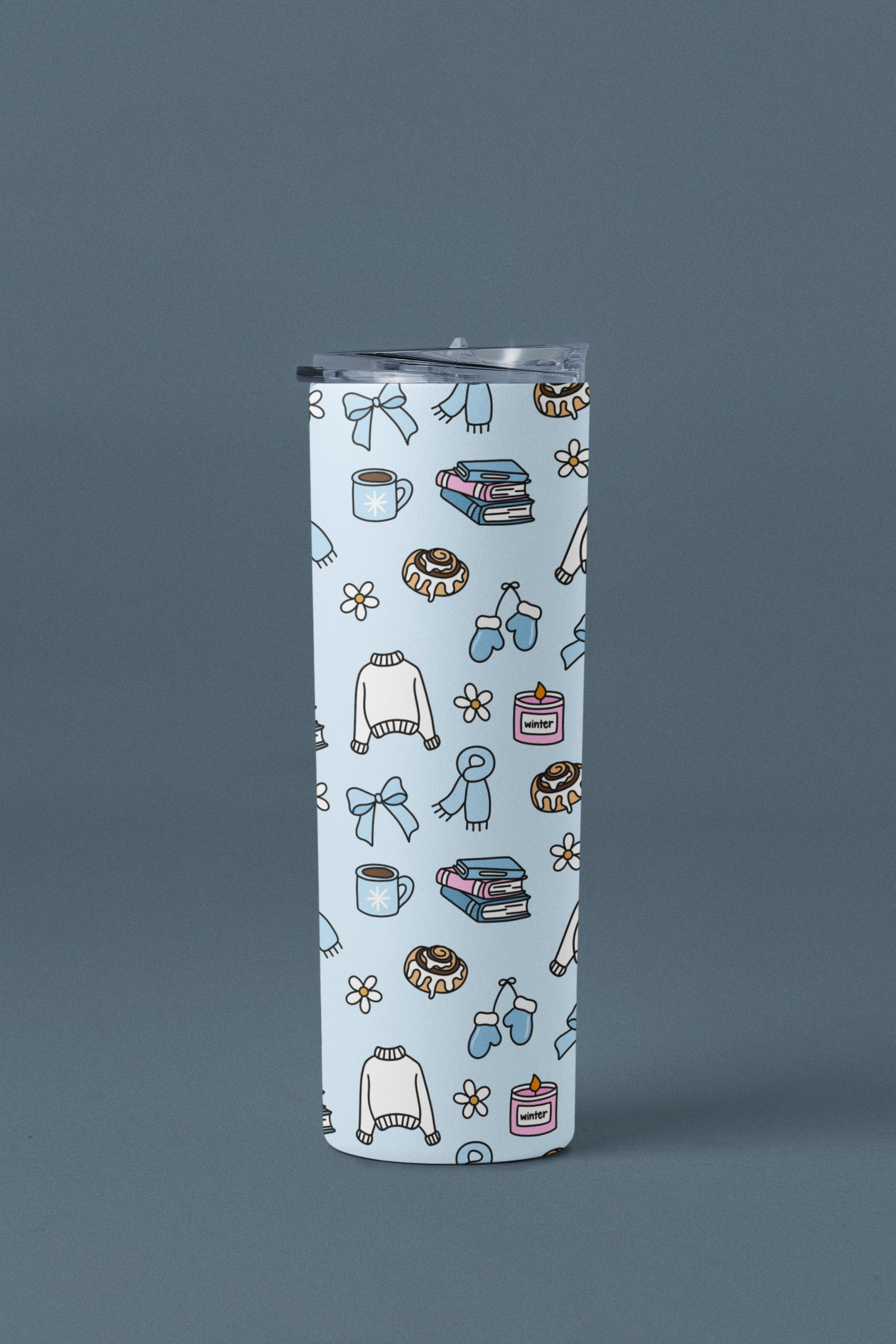 Cozy Winter Girly Tumbler