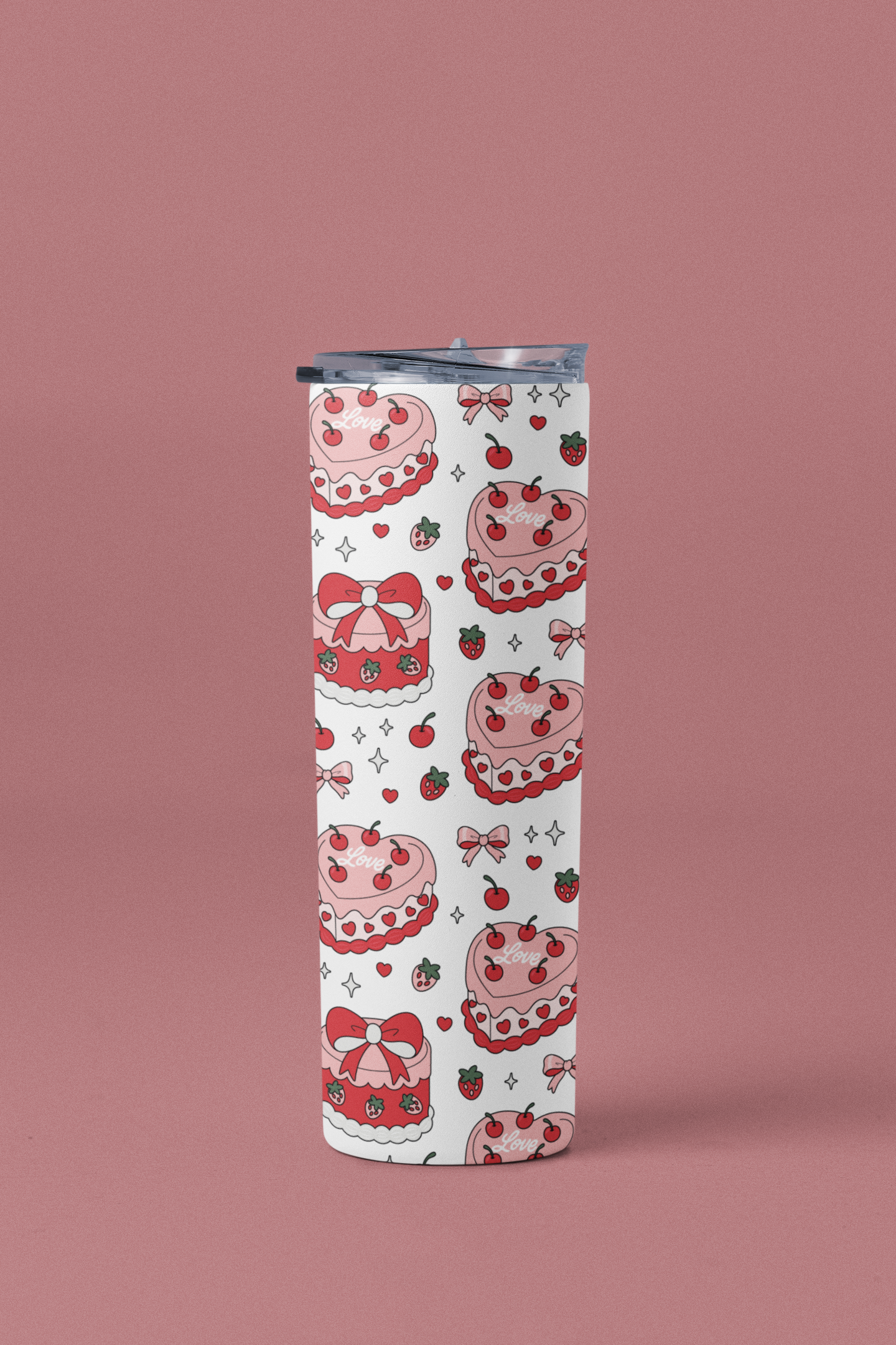 Strawberry Cake Tumbler