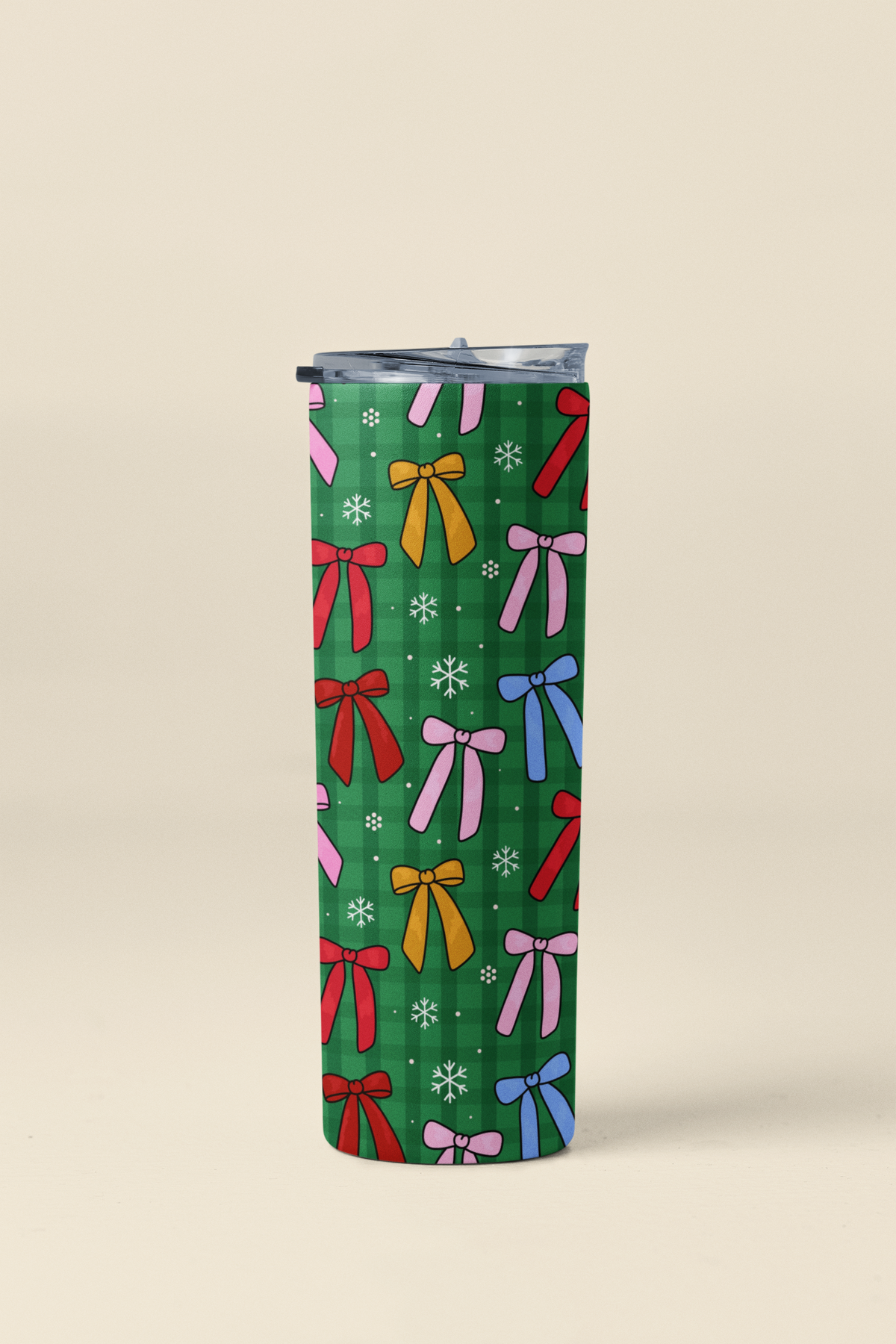 Holiday Bows Tumbler