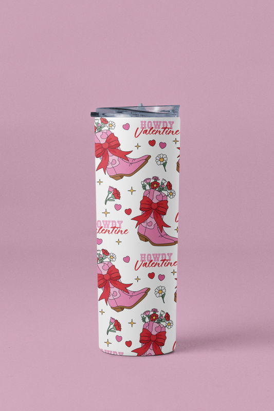Howdy Valentine Tumbler