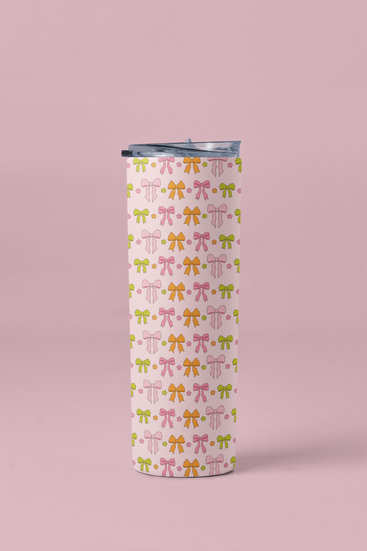 Retro Spring Bows Tumbler