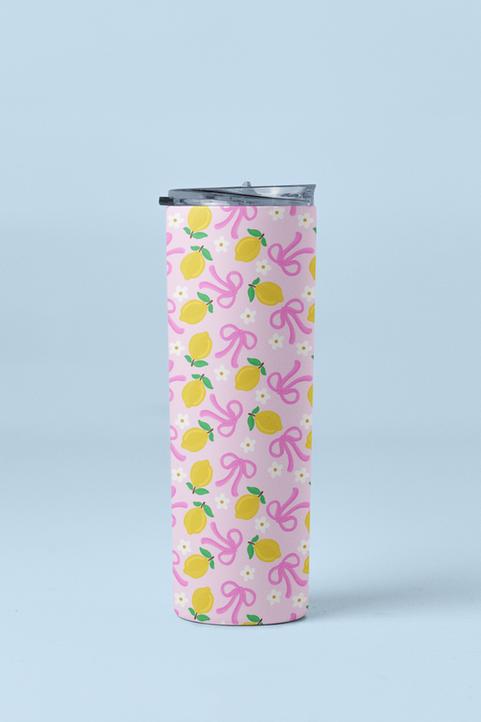 Lemons & Bows Tumbler