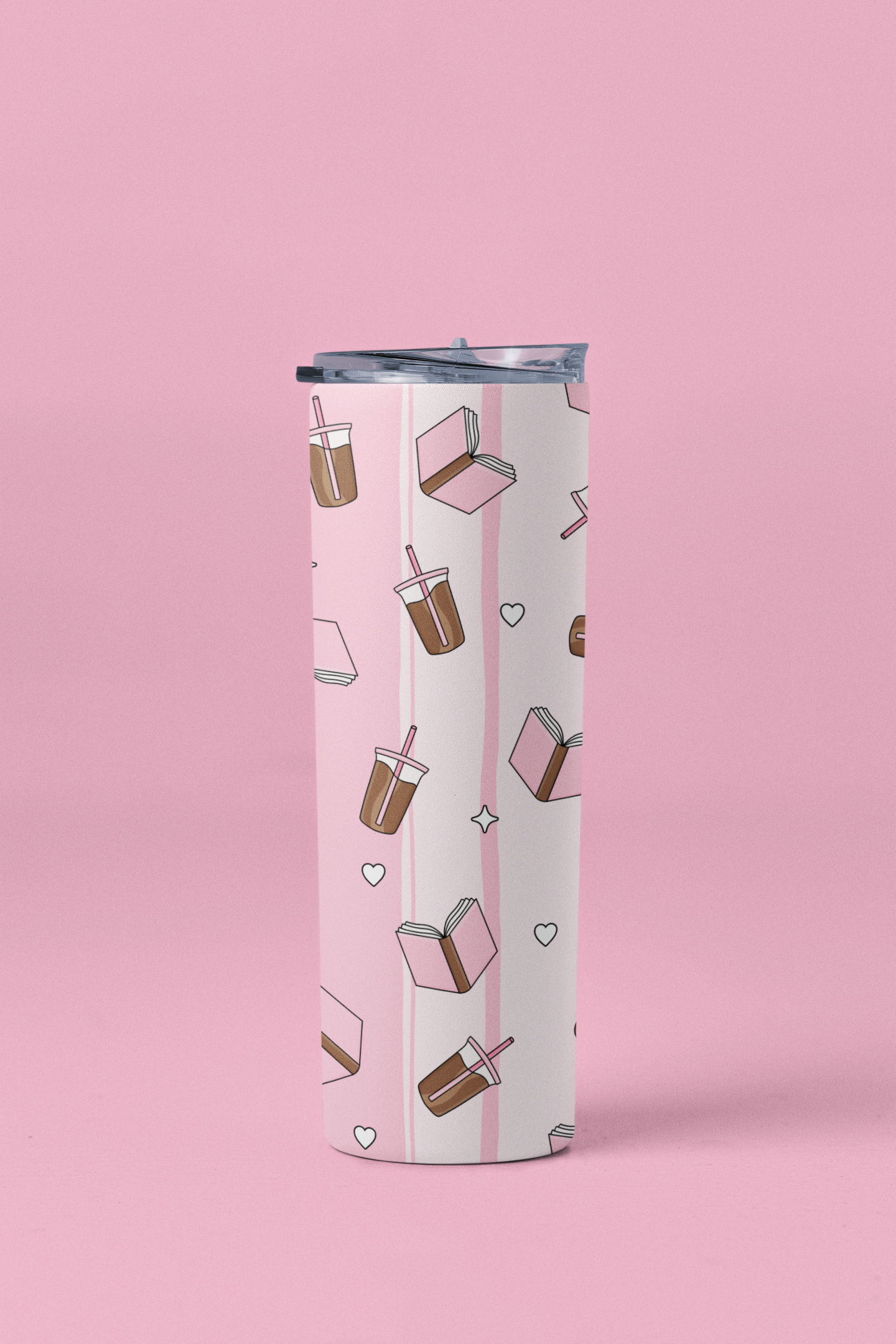 Iced Coffee & Books Tumbler