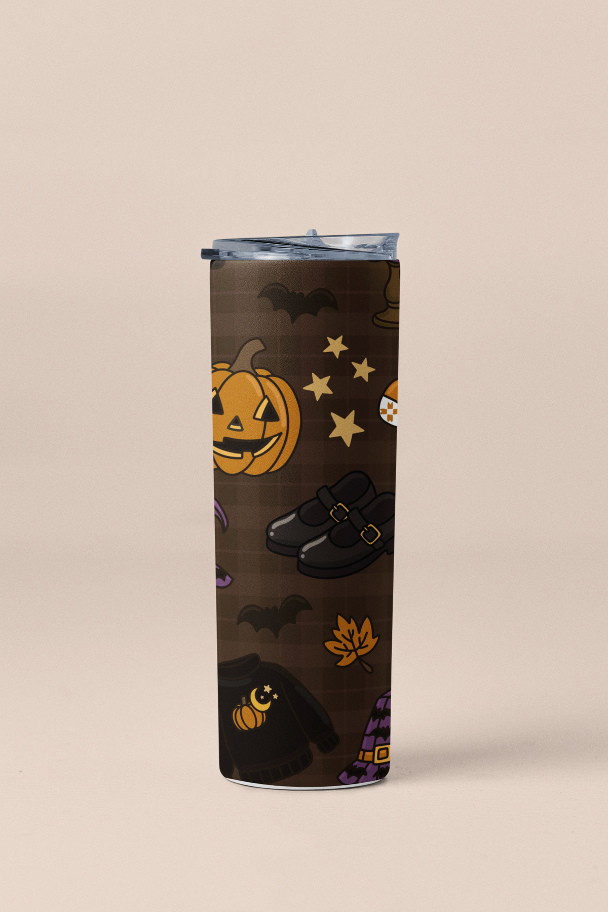 Cozy Halloween Tumbler