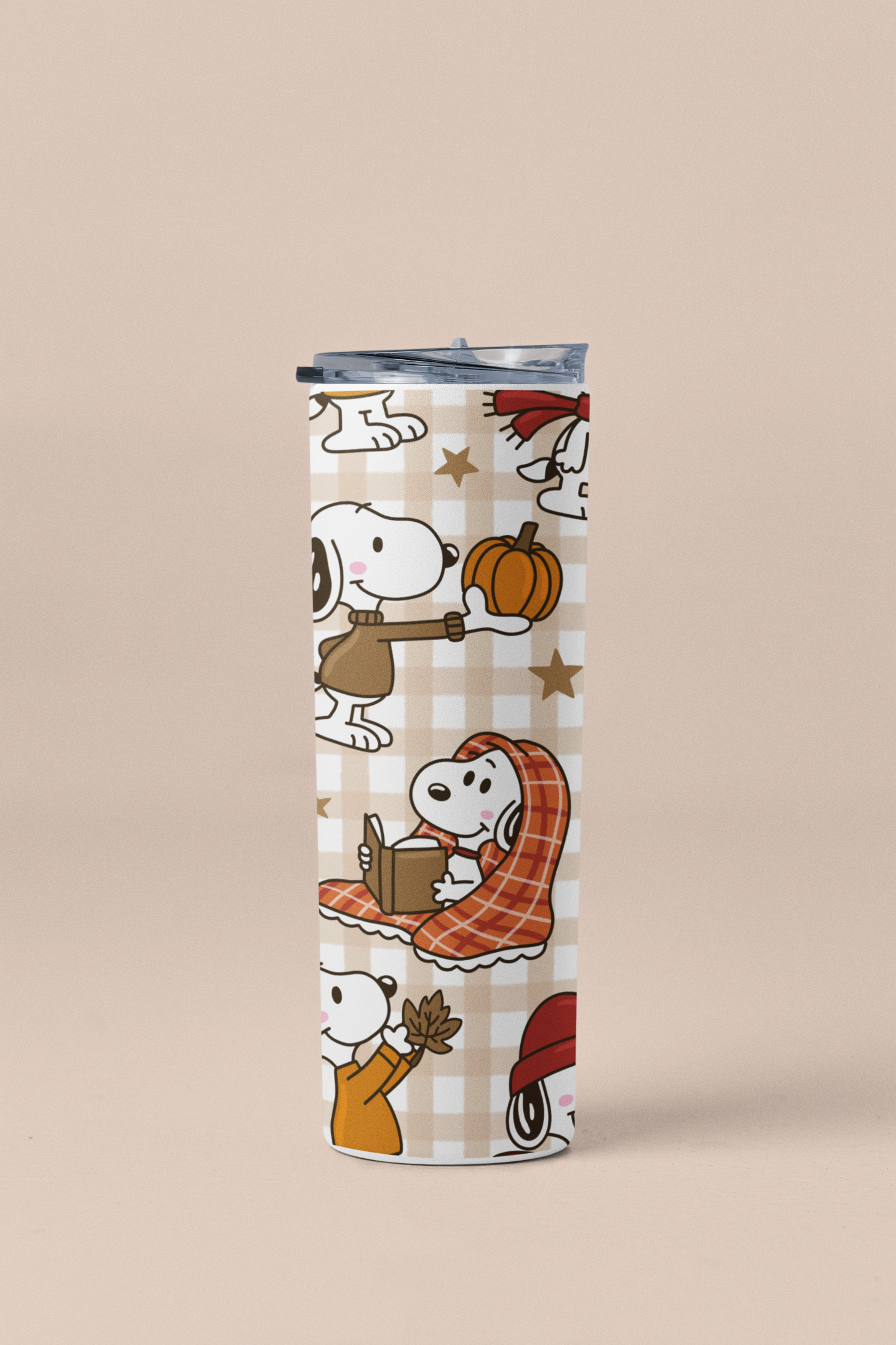 Fall Snoopy Tumbler