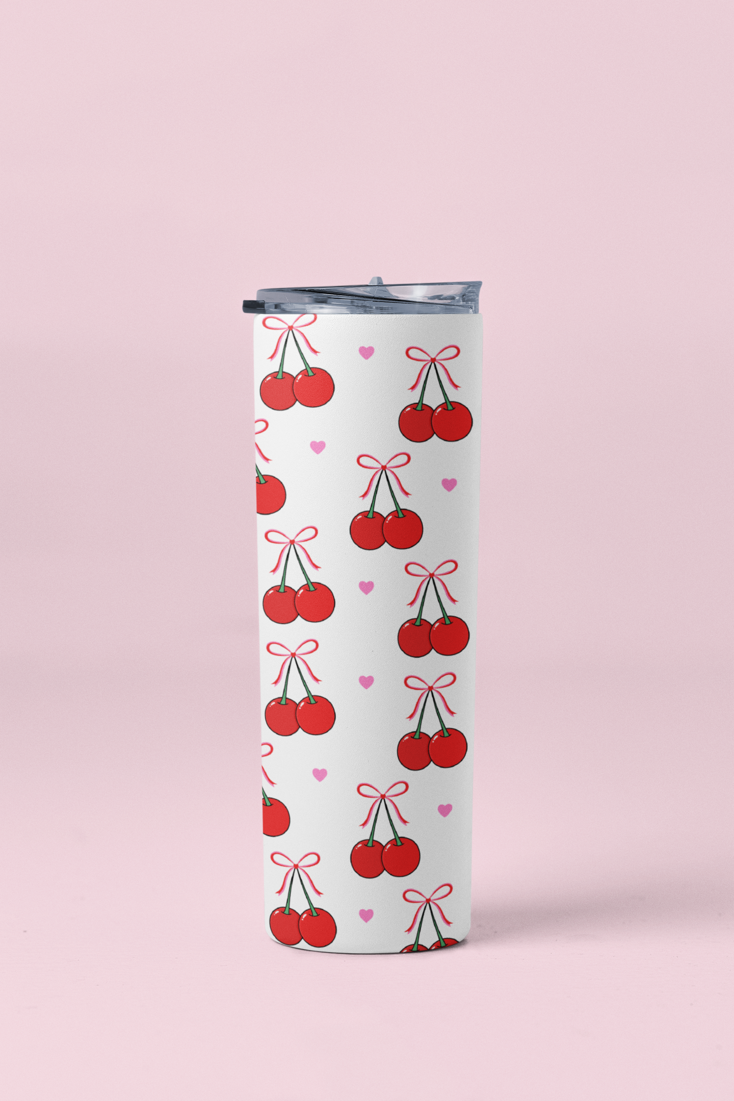 Cherry Hearts Tumbler