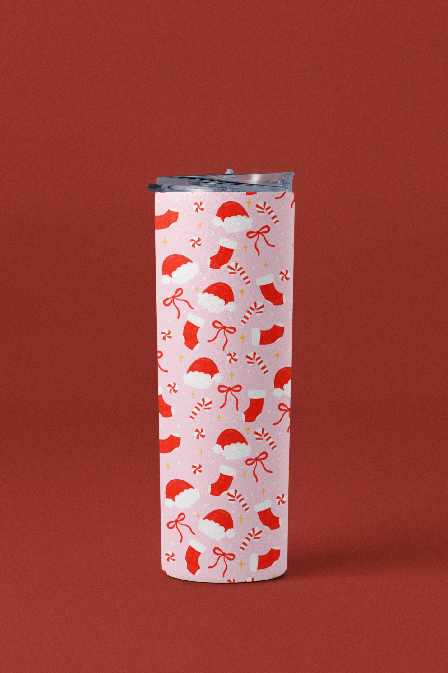 Santa Hat & Stocking Tumbler