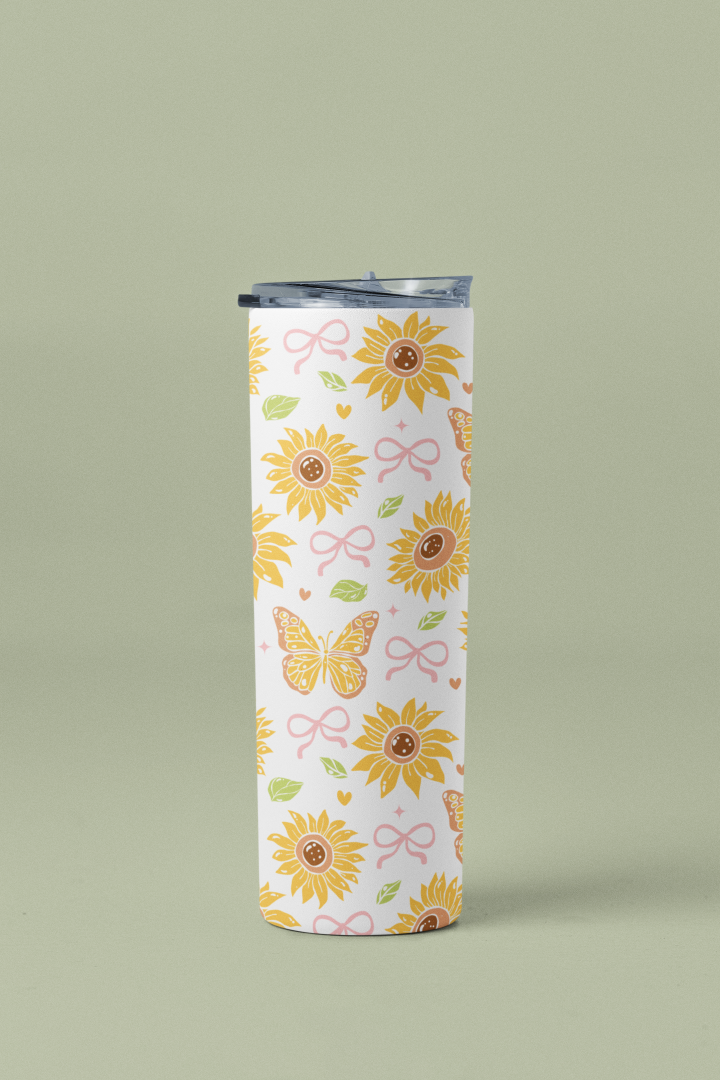 Coquette Sunflower Tumbler