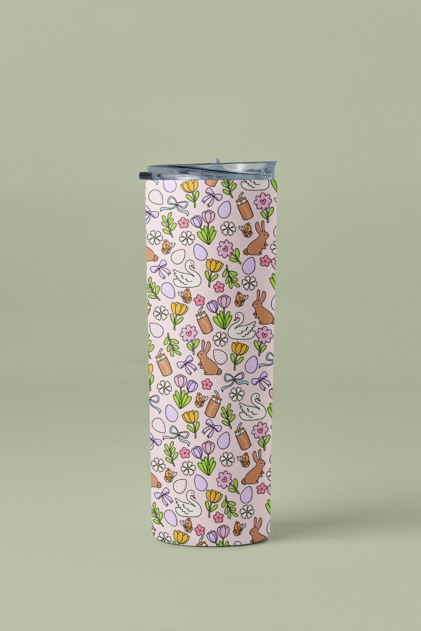 Spring Iced Coffee Hunt Tumbler