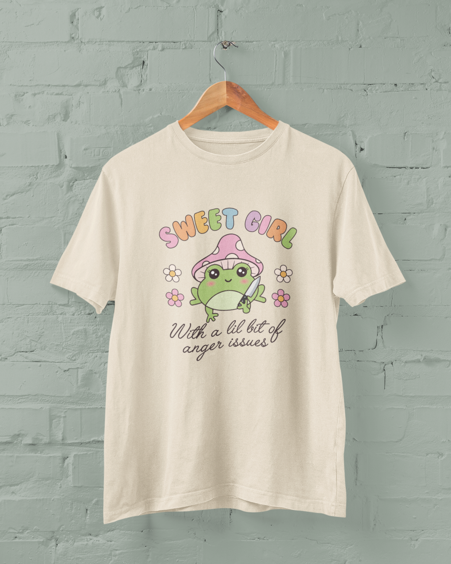 Sweet Girl With A Lil Bit Of Anger Issues Graphic Top