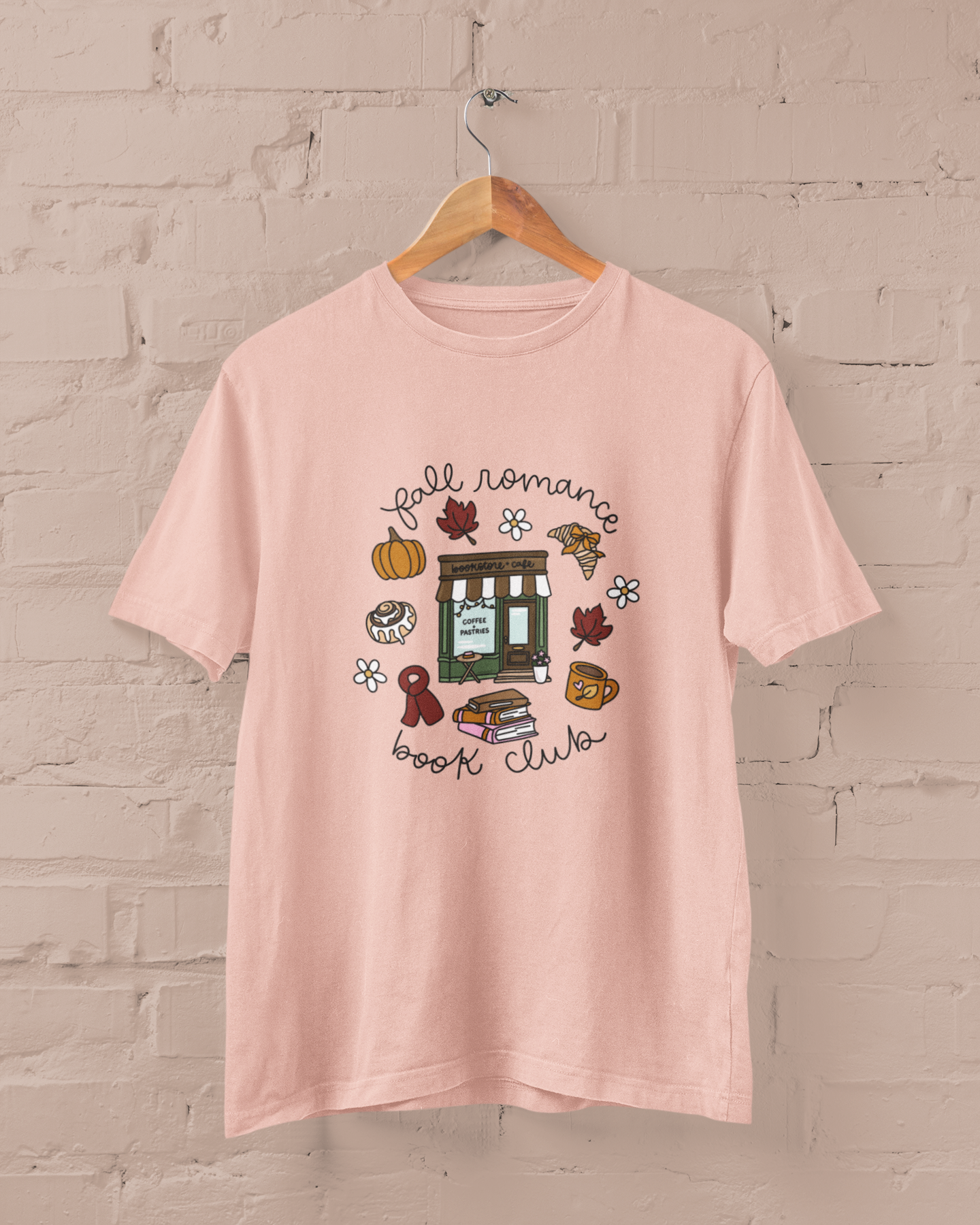 Fall Romance Book Club Graphic Top