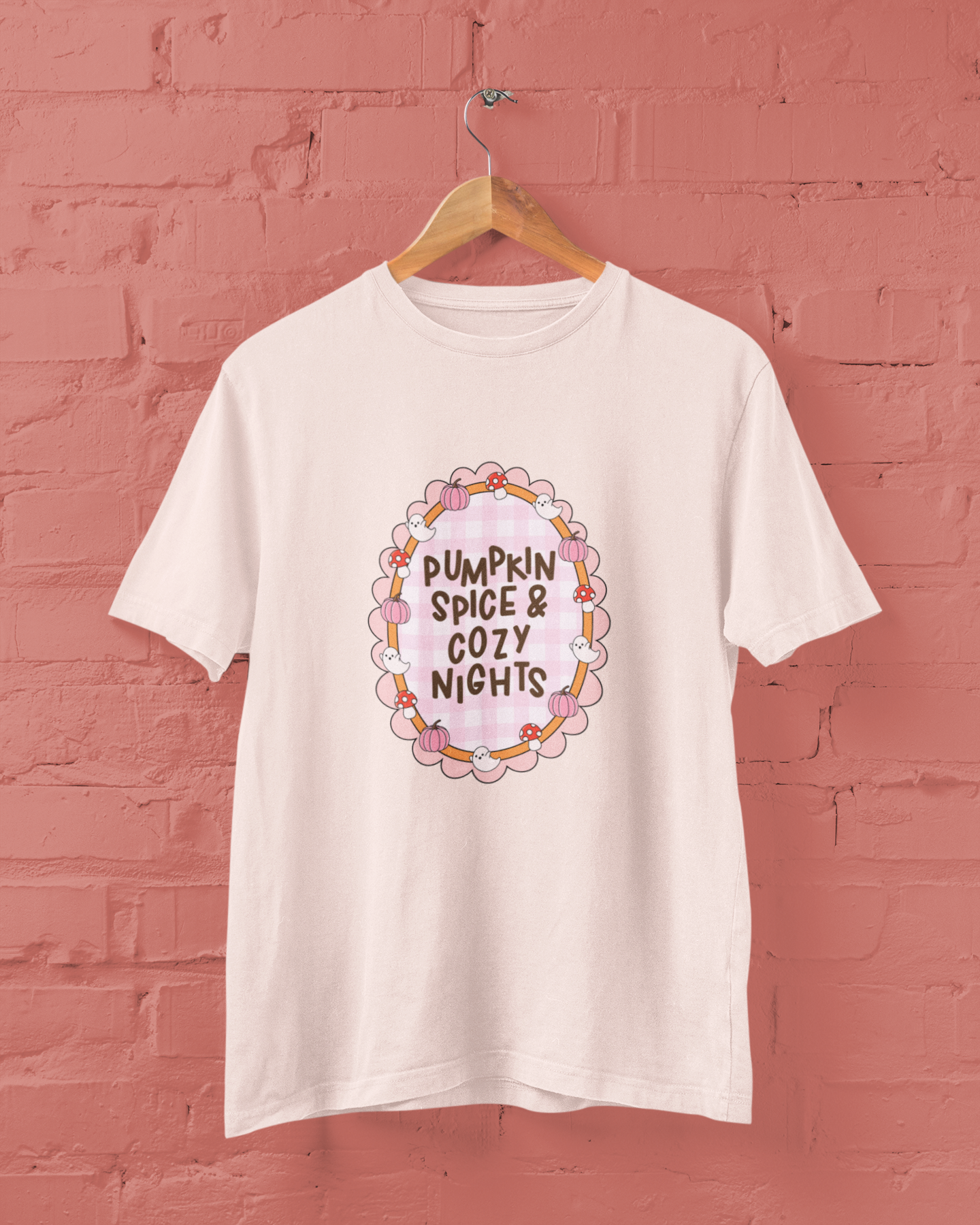 Pumpkin Spice & Cozy Nights Graphic Top