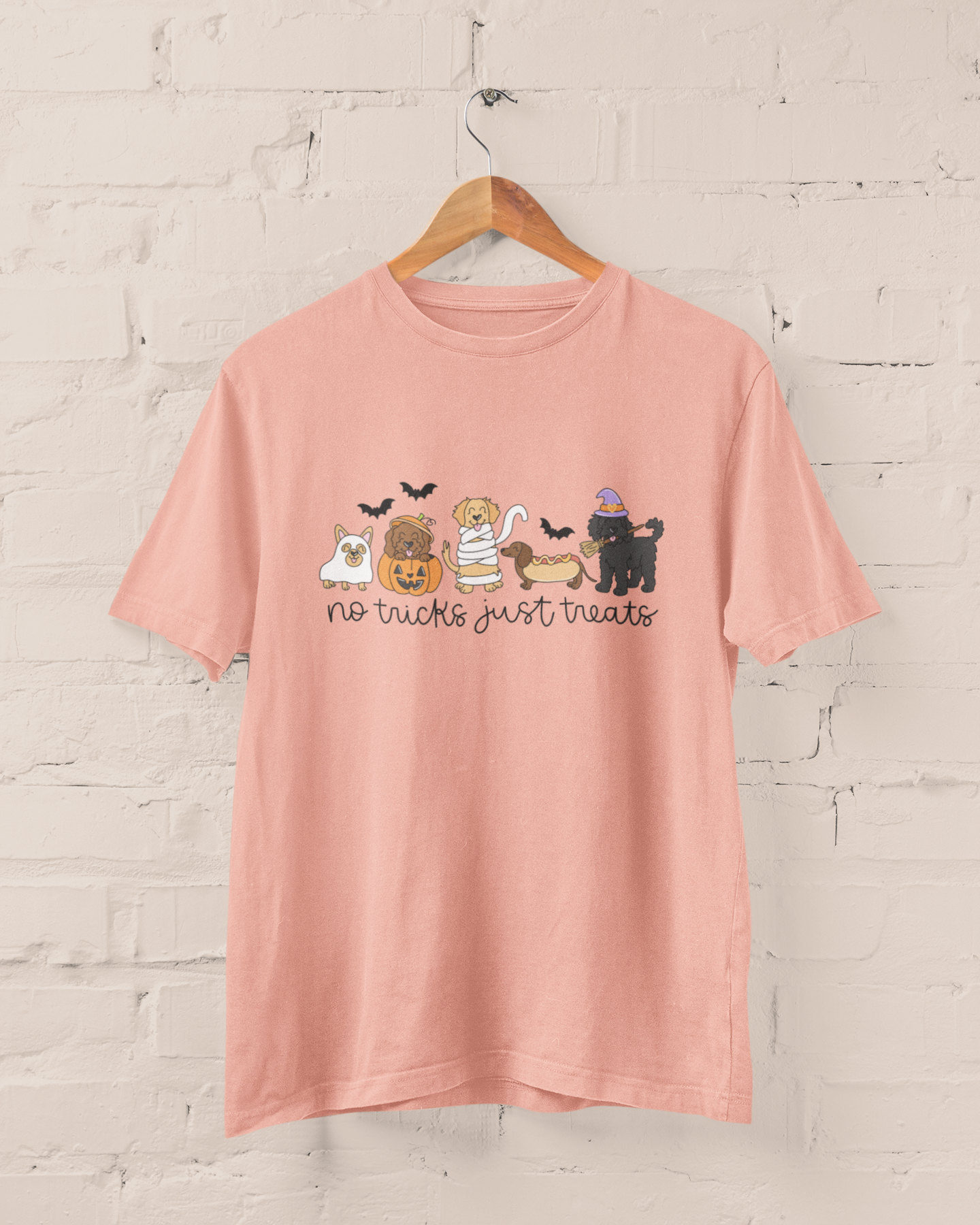 No Tricks Just Treats Graphic Top