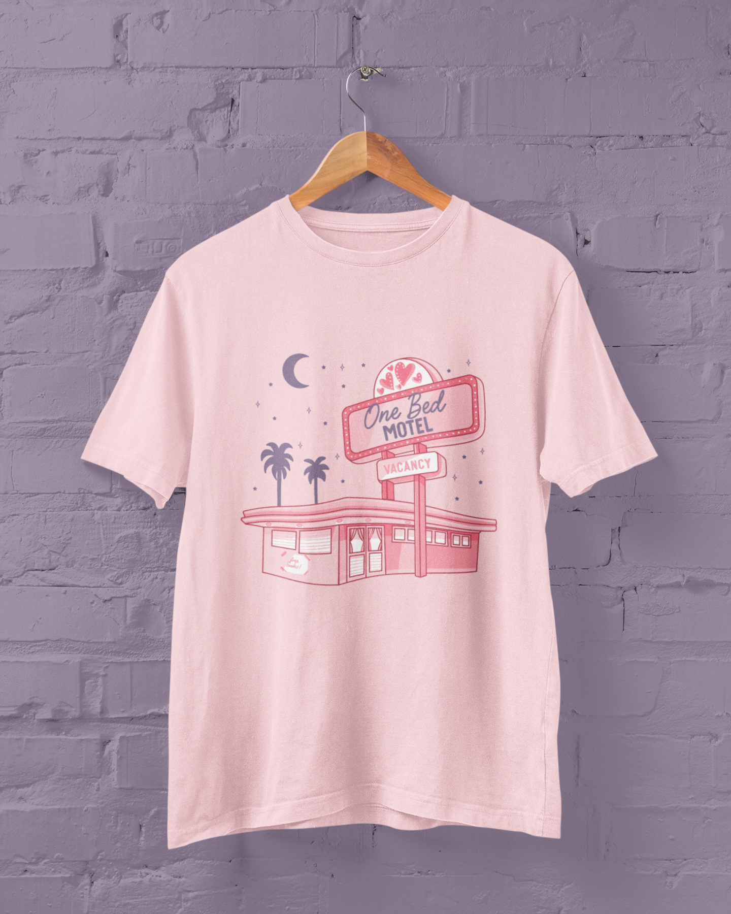 One Bed Motel Graphic Top
