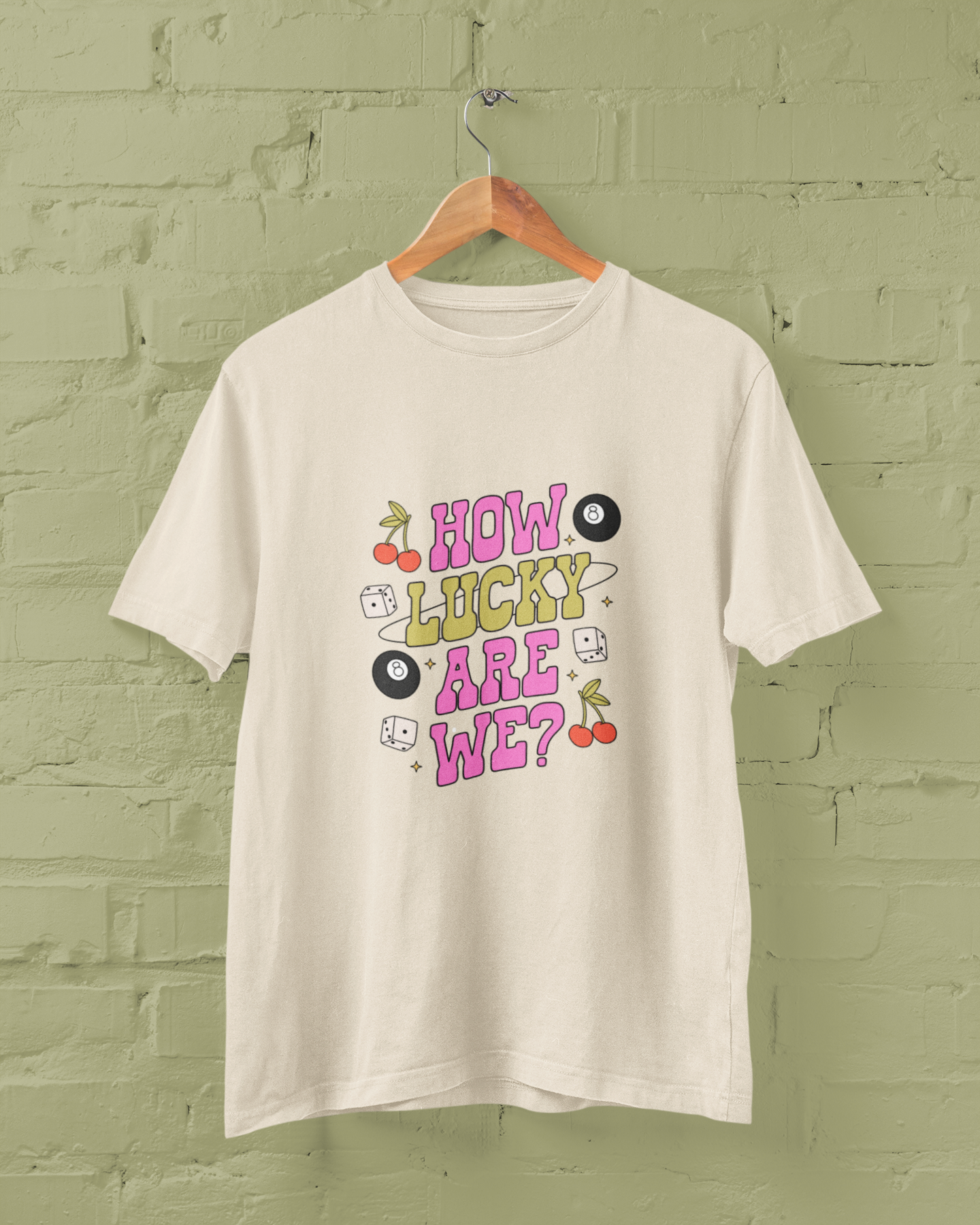 How Lucky Are We? Graphic Top