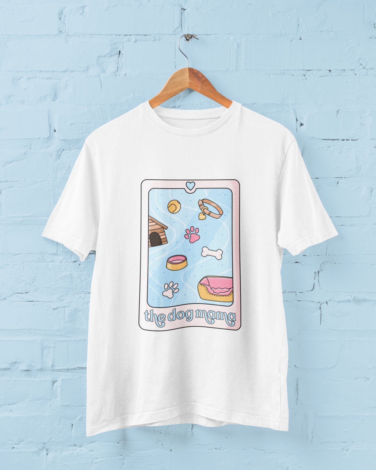 The Dog Mama Tarot Card Graphic Top