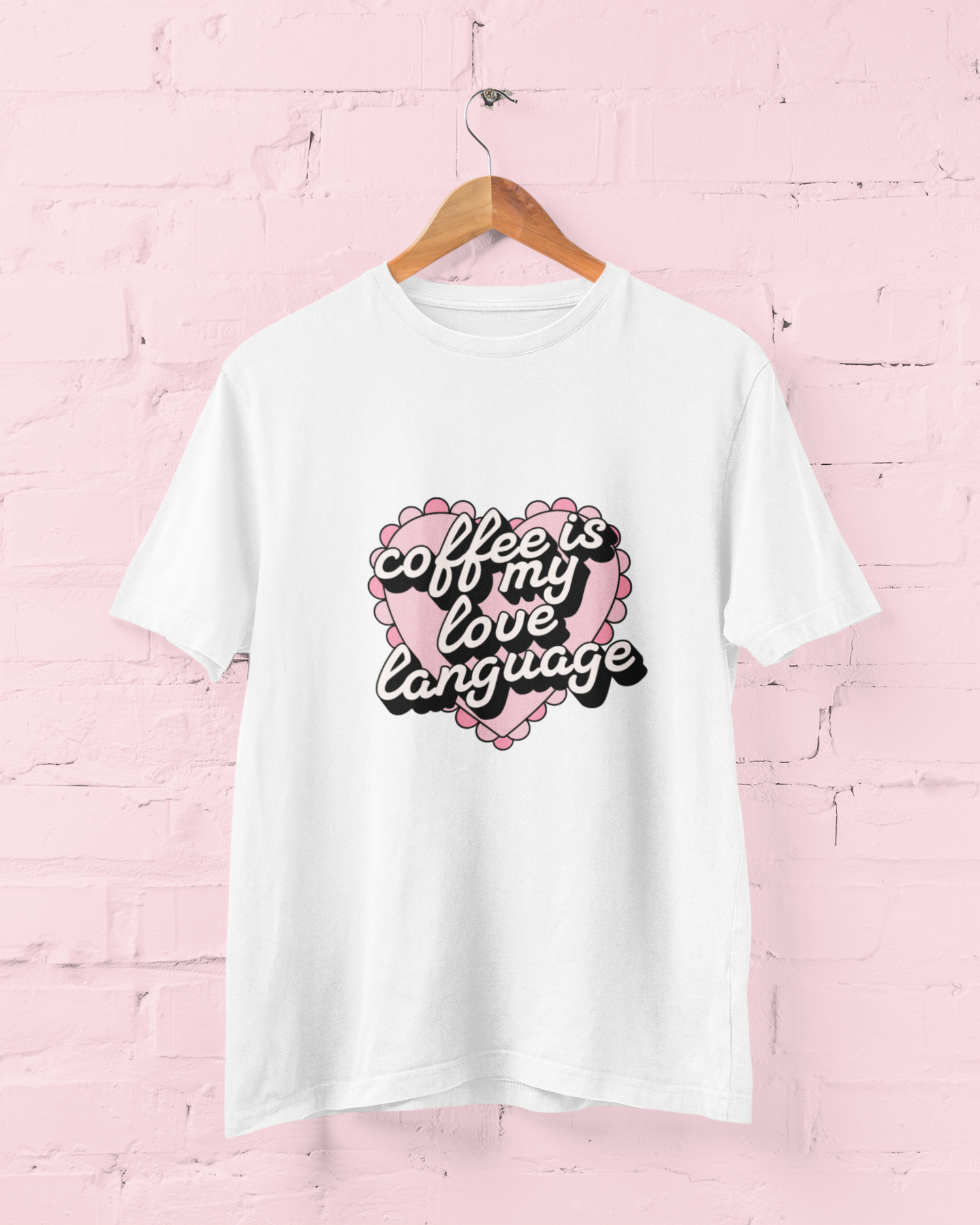 Coffee Is My Love Language Graphic Top