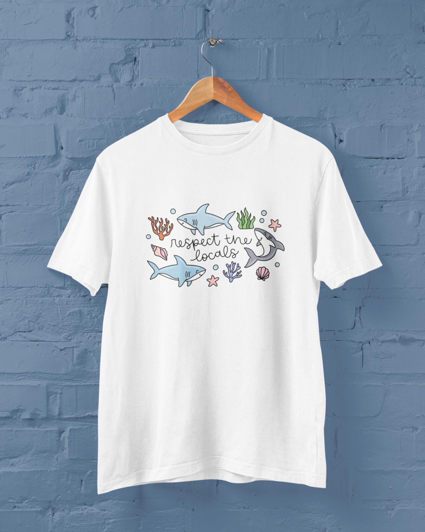 Respect The Locals Graphic Top