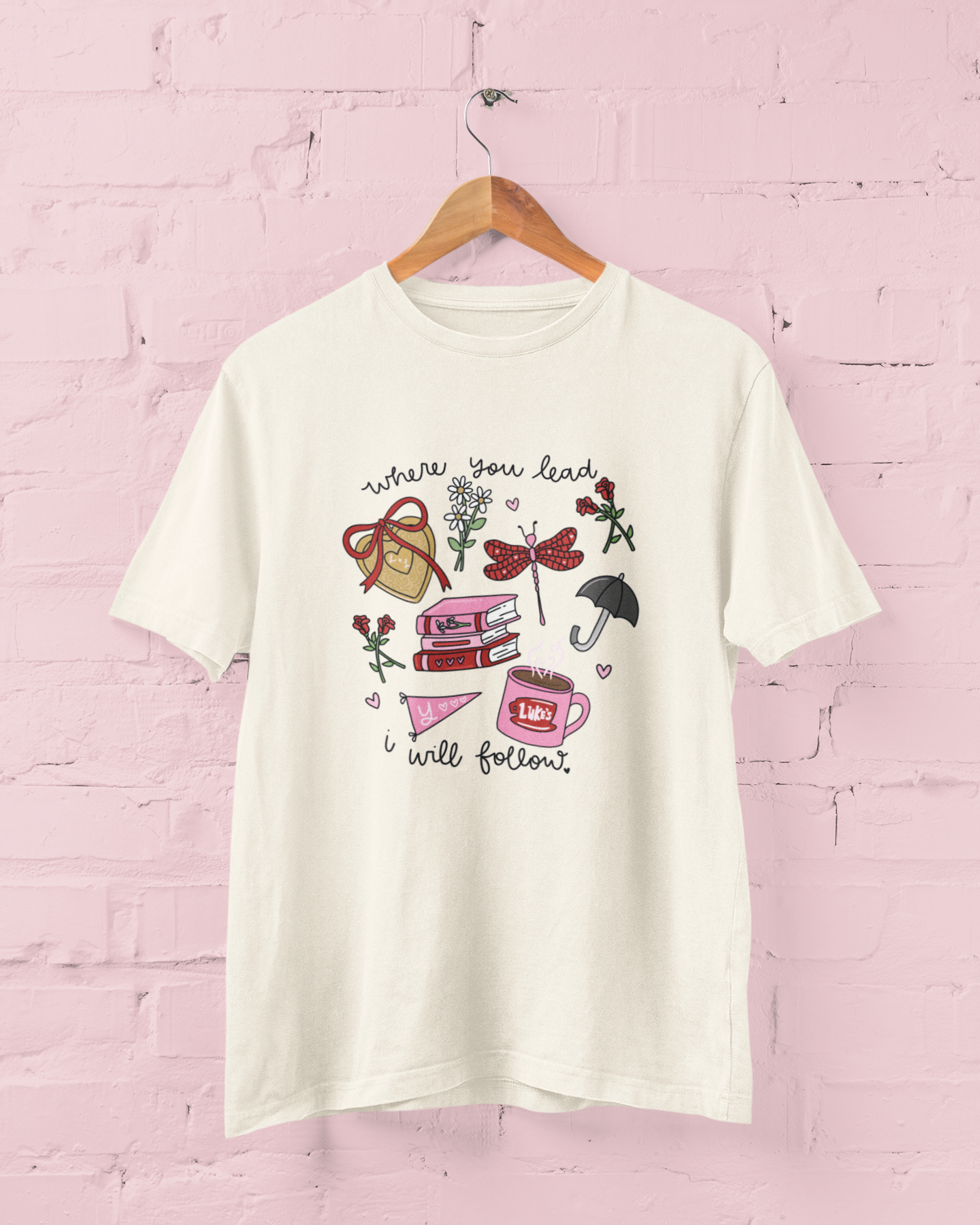 Gilmore Girls Valentine Graphic Top