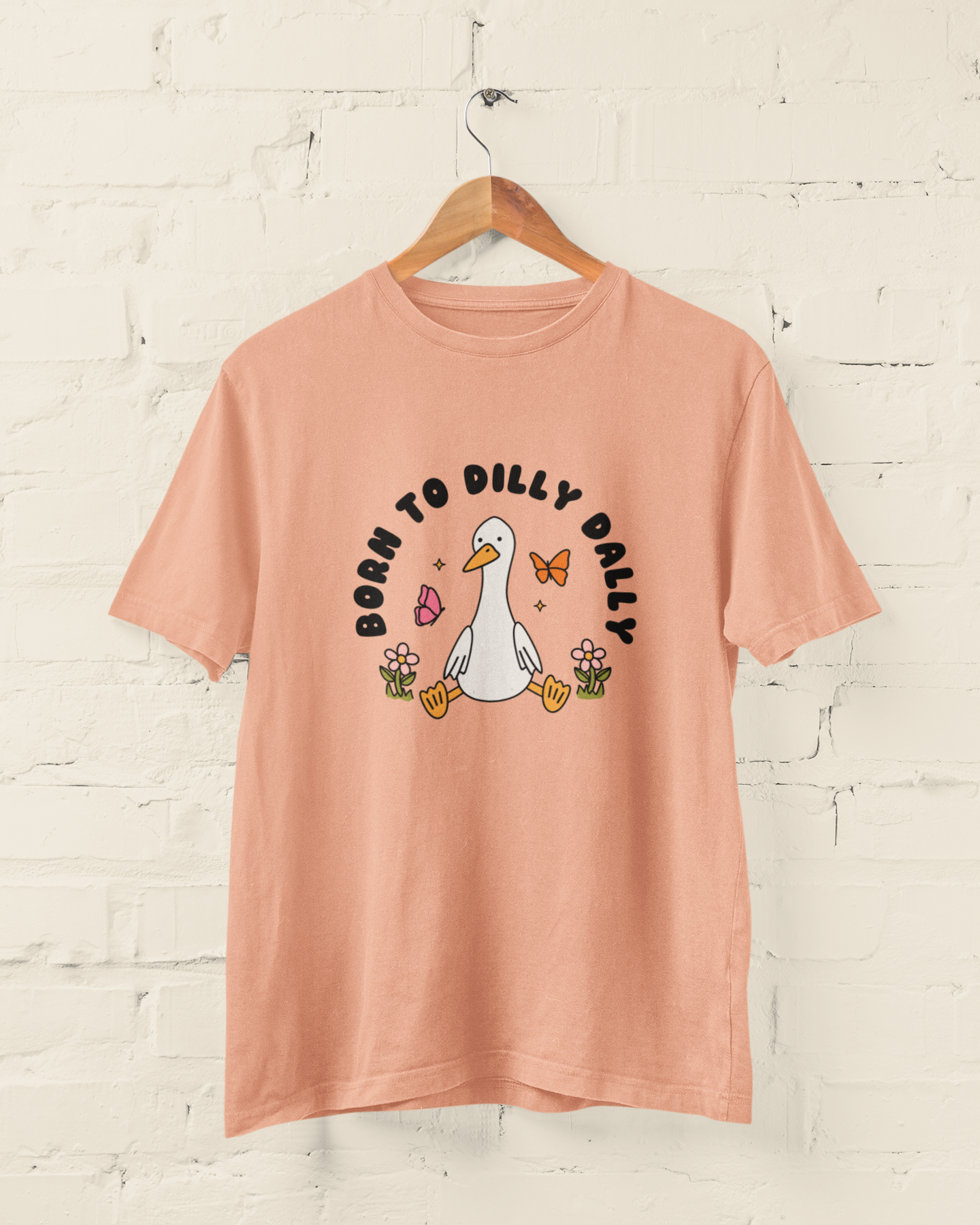 Born To Dilly Dally Graphic Top
