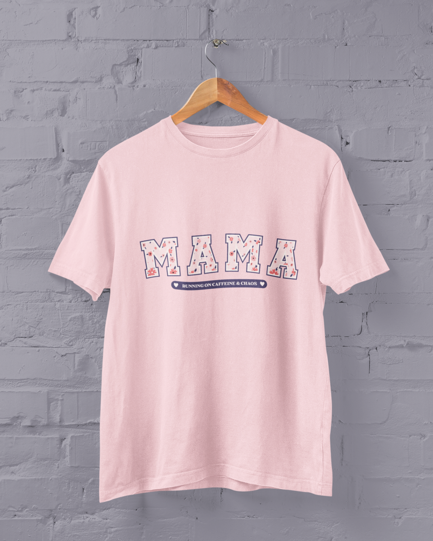 Mama Running On Caffeine & Chaos Graphic Top