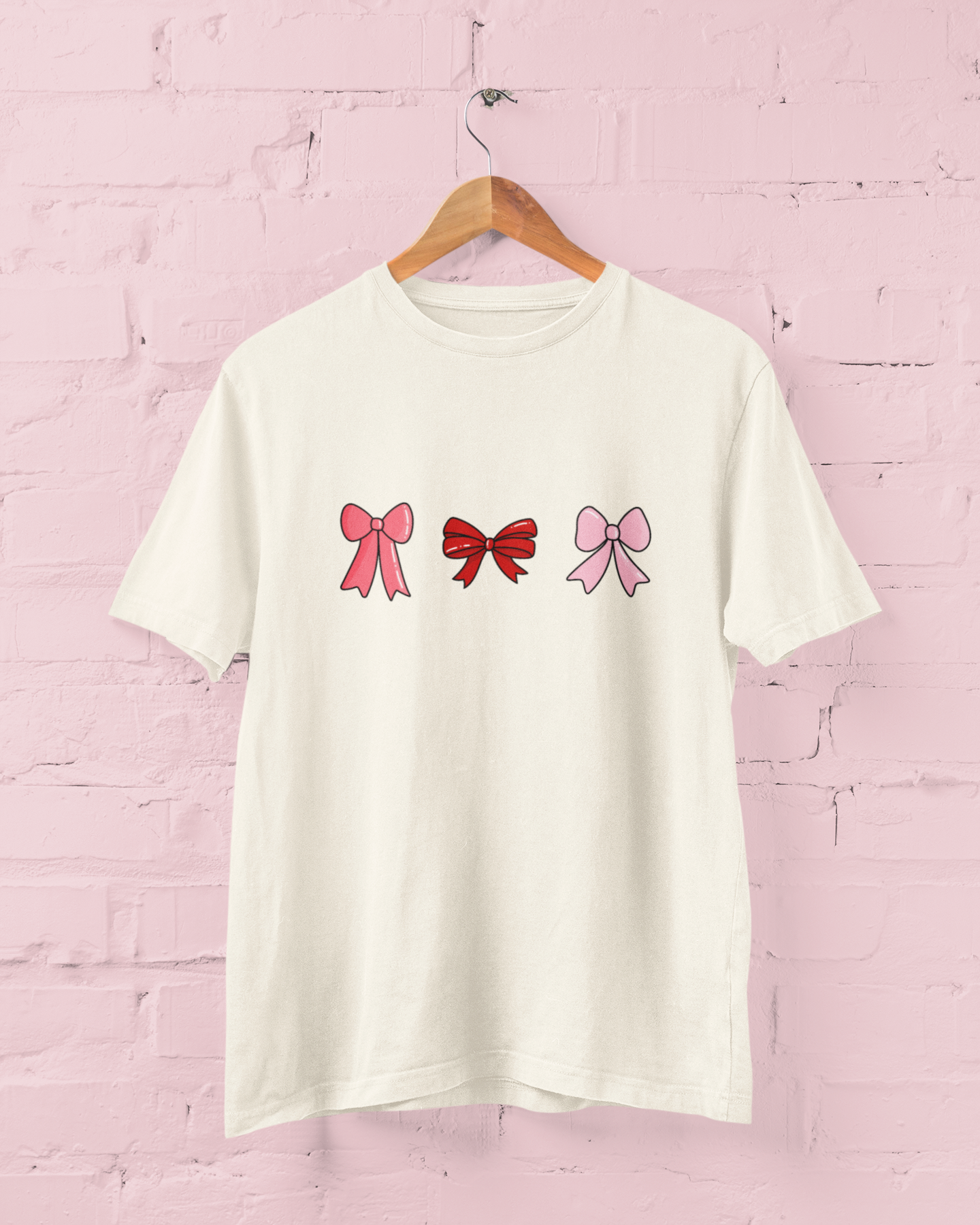 Valentines Bow Graphic Top