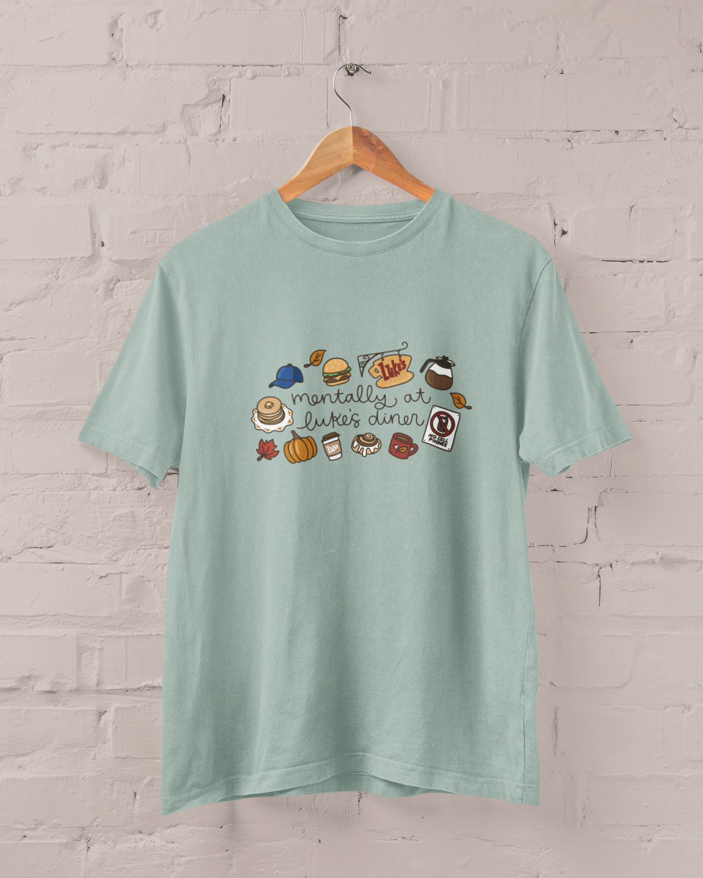 Mentally At Lukes Diner Graphic Top