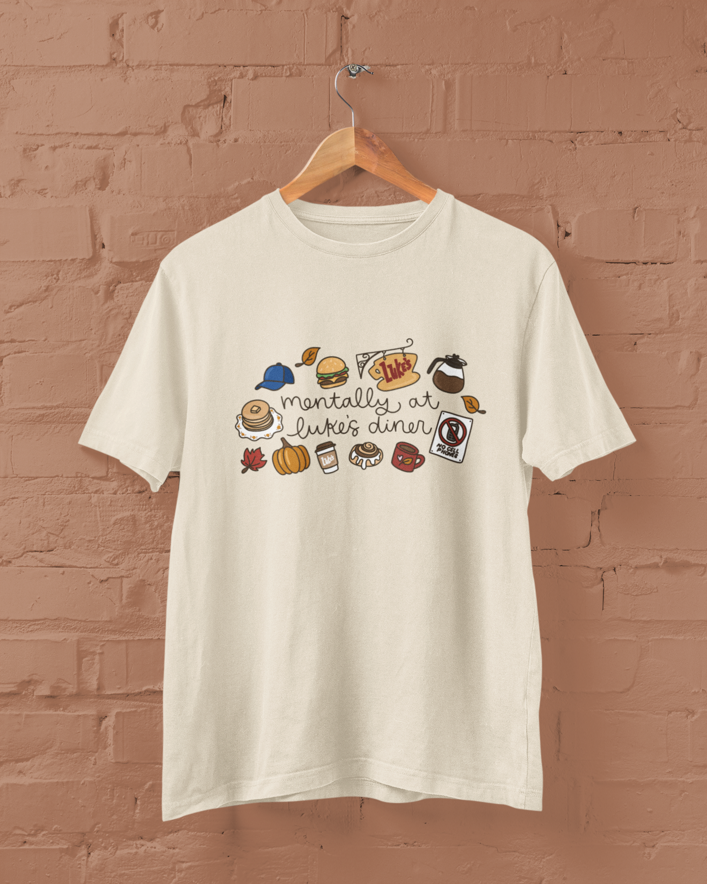 Mentally At Lukes Diner Graphic Top