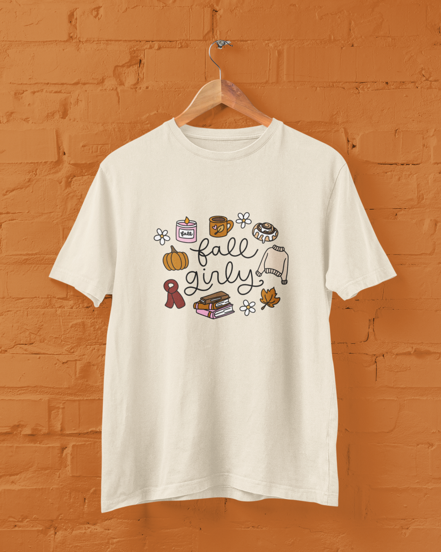 Fall Girly Graphic Top