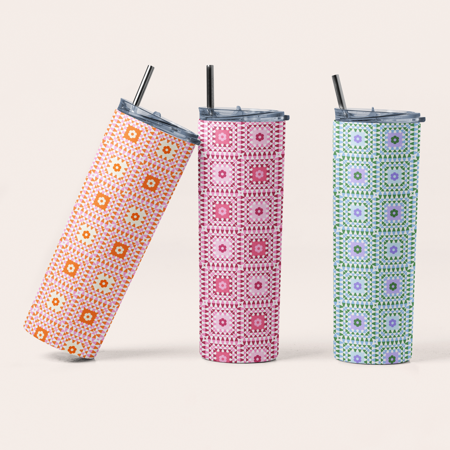 Granny Squares Tumbler