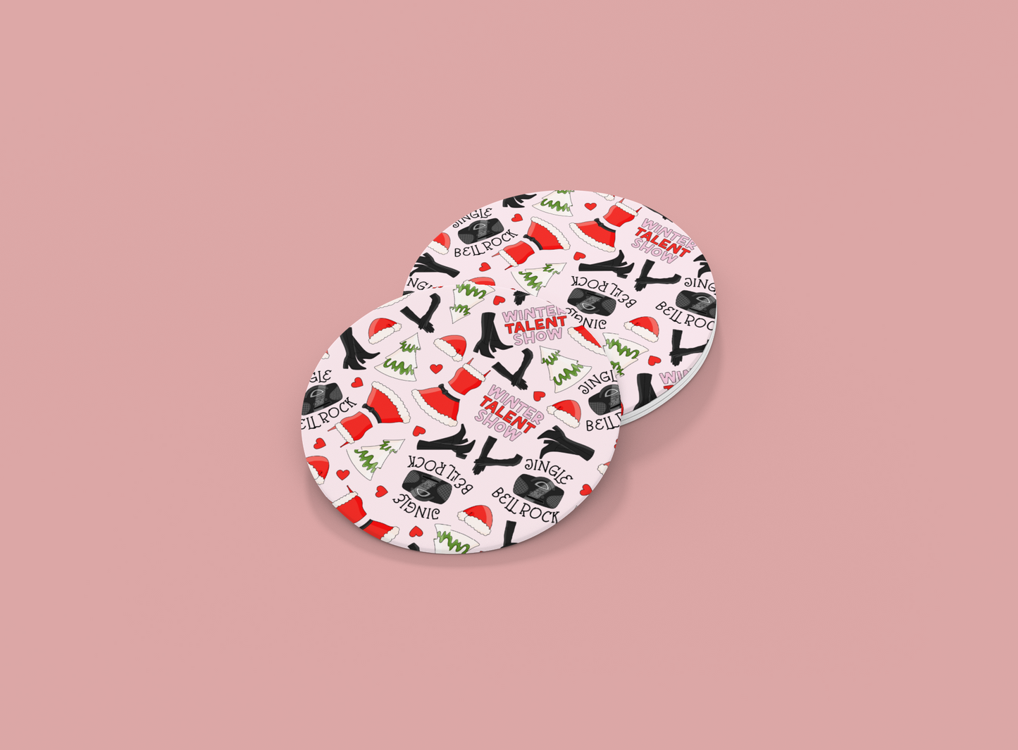 Mean Girls Christmas | Set of 2 | Coasters