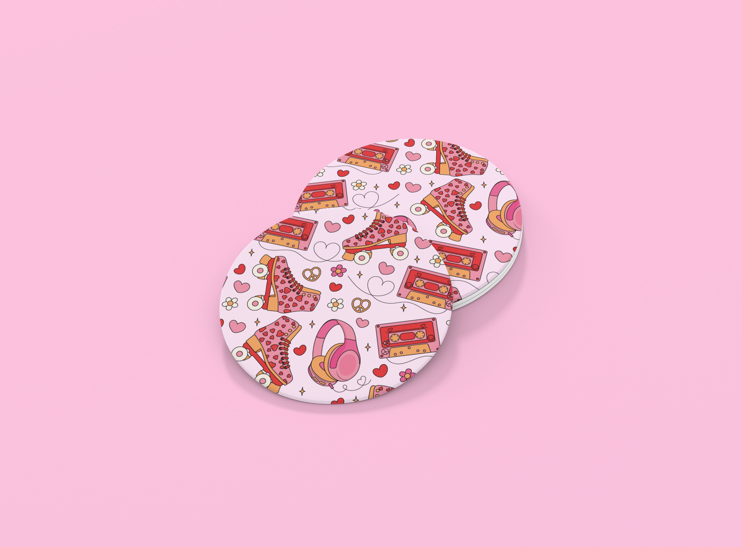 Love Roller Skates | Set of 2 | Coasters