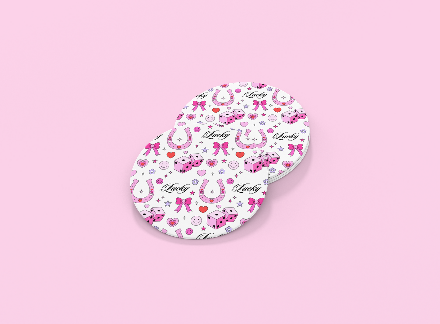 Lovely Luck | Set of 2 | Coasters