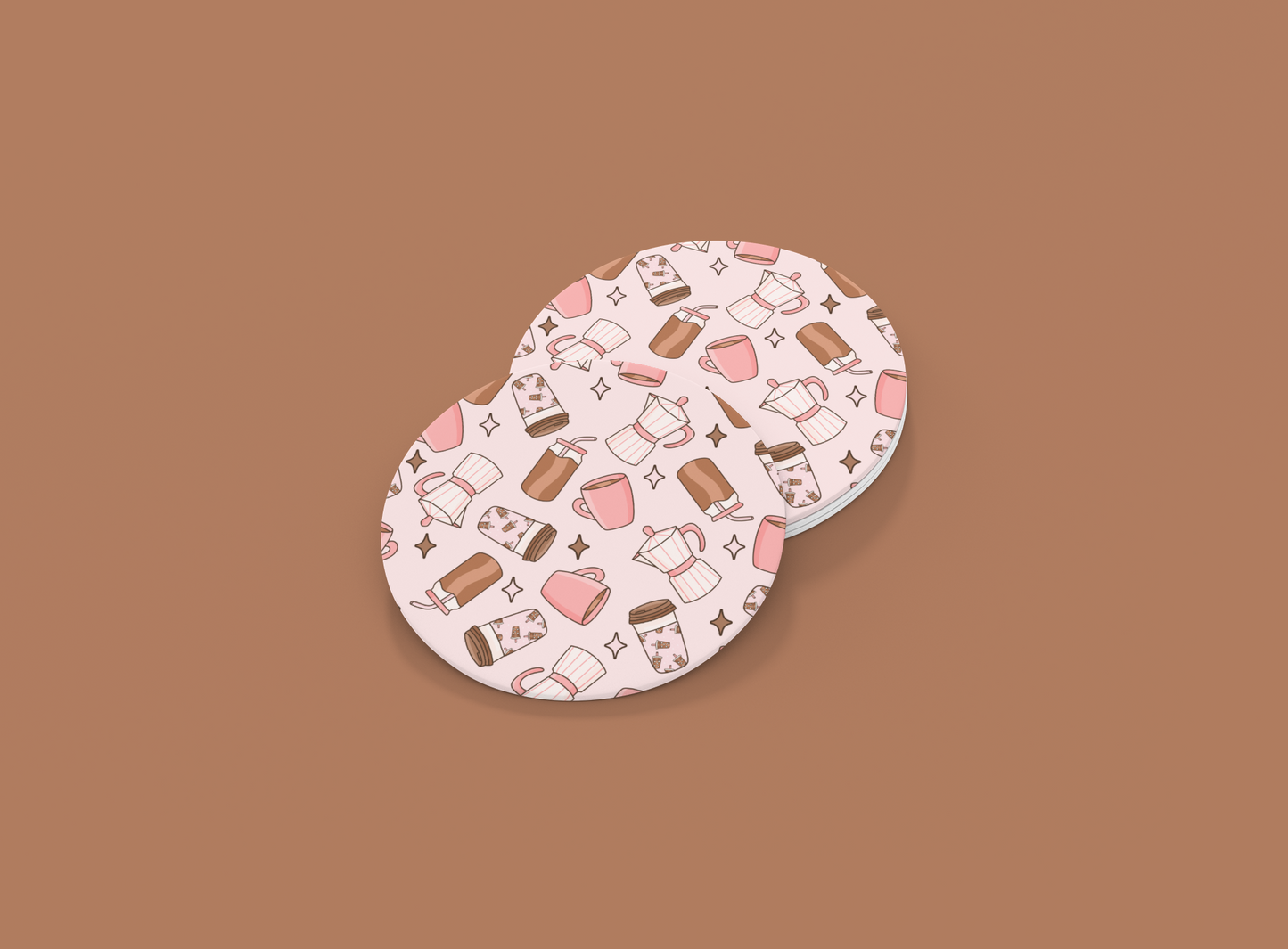 Coffee Galore | Set of 2 | Coasters